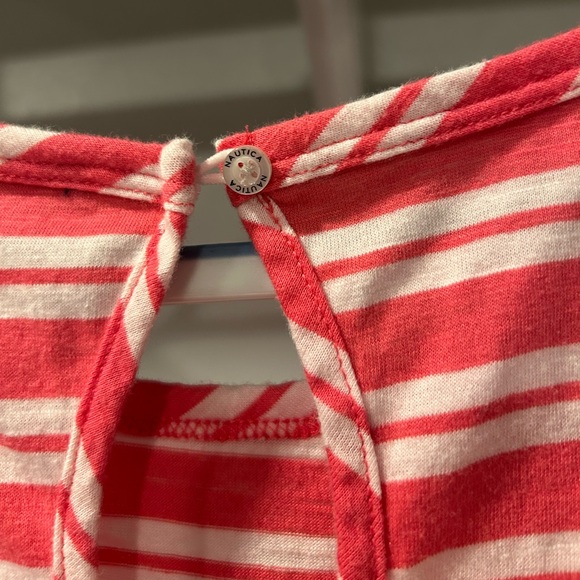 Nautical Pink Striped Top - Picture 8 of 9